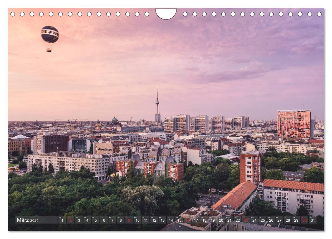 Bild: 9783435307128 | Berlin von oben (Wandkalender 2025 DIN A4 quer), CALVENDO...