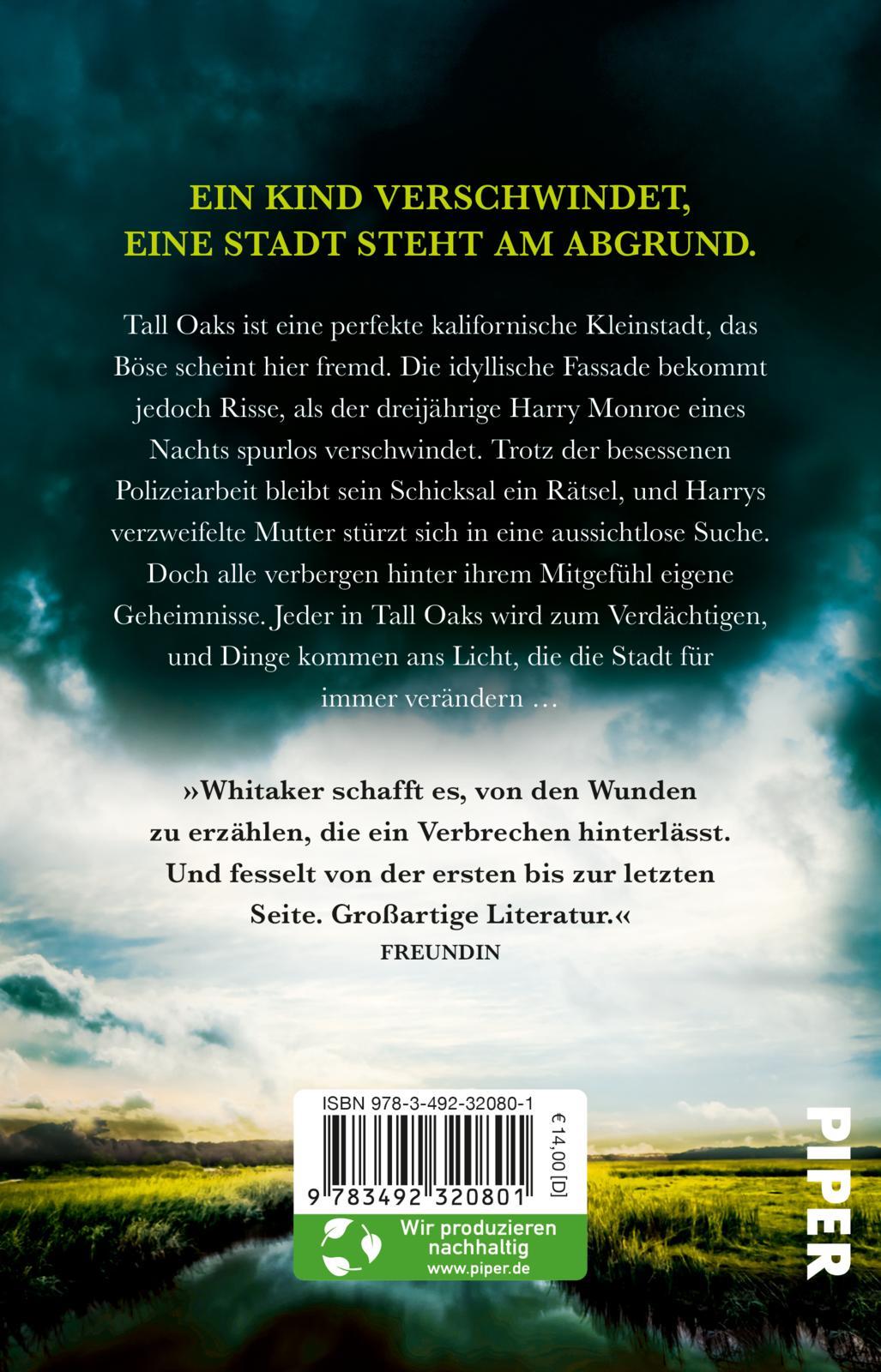 Rückseite: 9783492320801 | Was auf das Ende folgt | Chris Whitaker | Taschenbuch | 400 S. | 2024