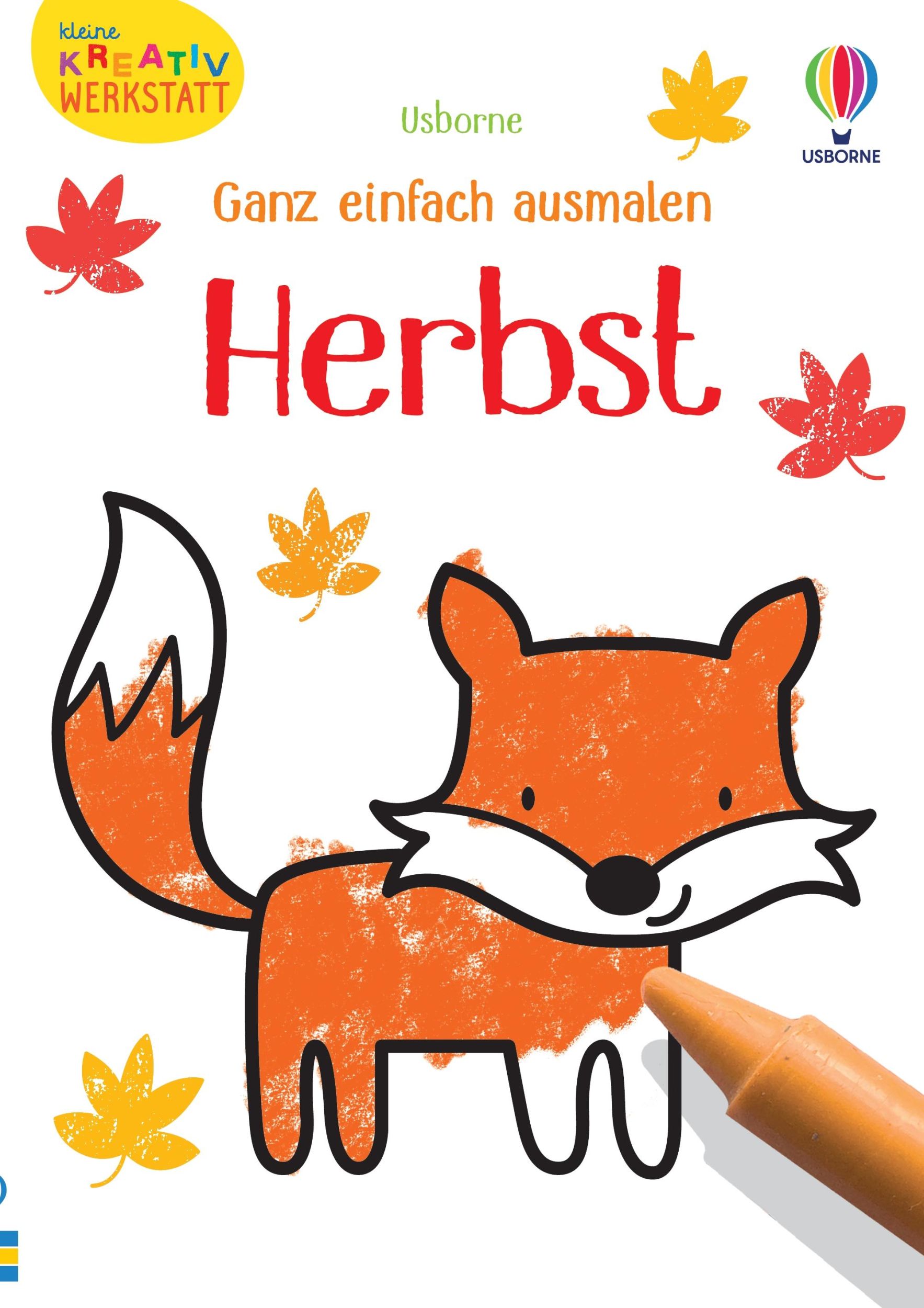 Cover: 9781035700707 | Kleine Kreativ-Werkstatt - Ganz einfach ausmalen: Herbst | Kate Nolan