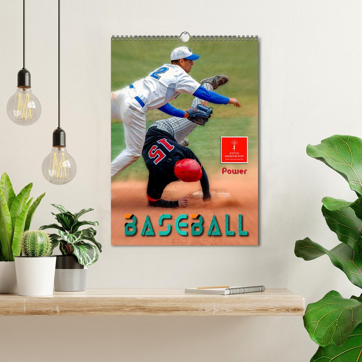 Bild: 9783435888795 | Baseball Power (Wandkalender 2025 DIN A3 hoch), CALVENDO...