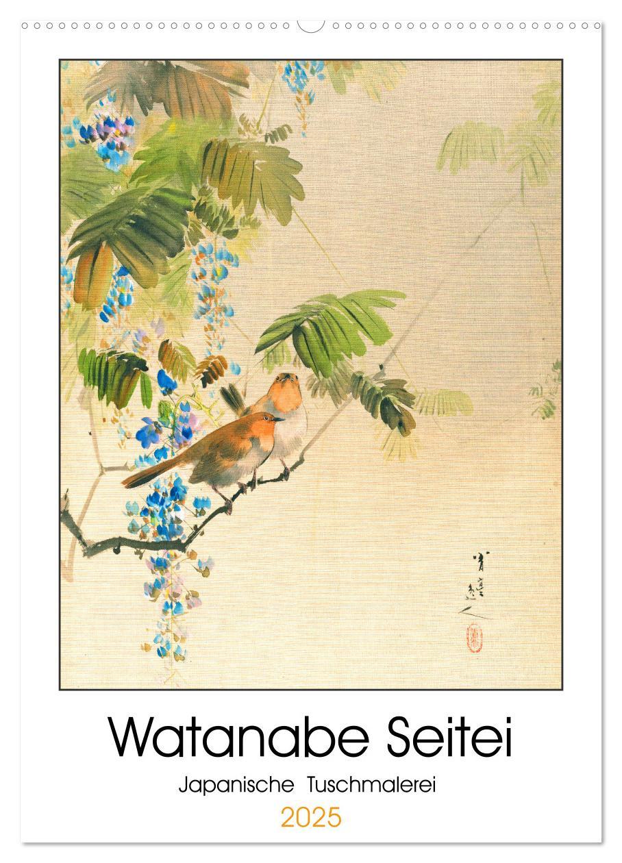 Cover: 9783435923588 | Watanabe Seitei - Japanische Tuschmalerei (Wandkalender 2025 DIN A2...