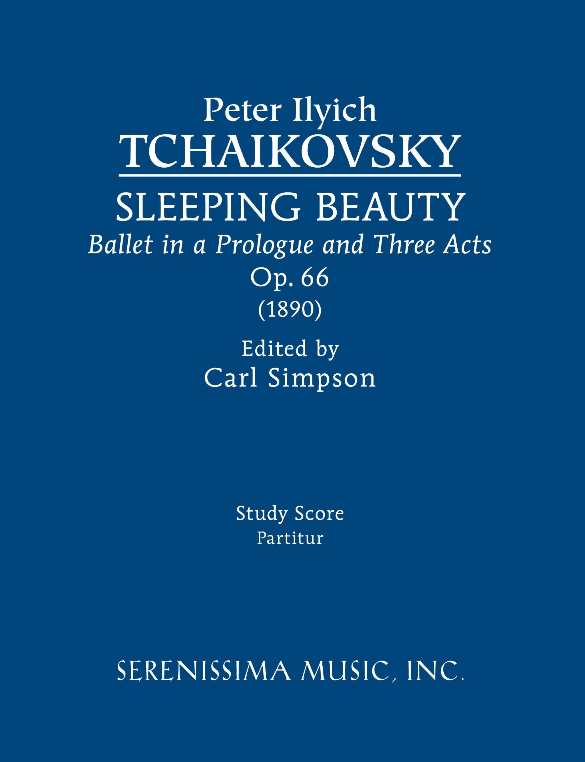 Cover: 9781608742004 | Sleeping Beauty, Op.66 | Study score | Peter Ilyich Tchaikovsky | Buch