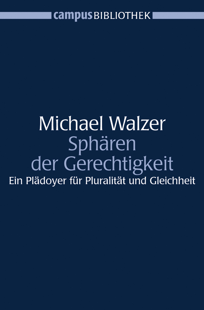 Cover: 9783593380353 | Sphären der Gerechtigkeit. Spheres of Justice | Michael Walzer | Buch