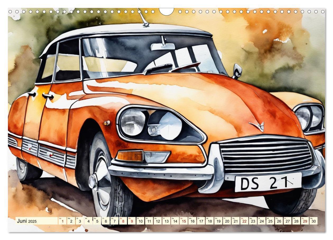 Bild: 9783383812941 | Oldtimer - Kultmodelle aus den 1960er Jahren (Wandkalender 2025 DIN...