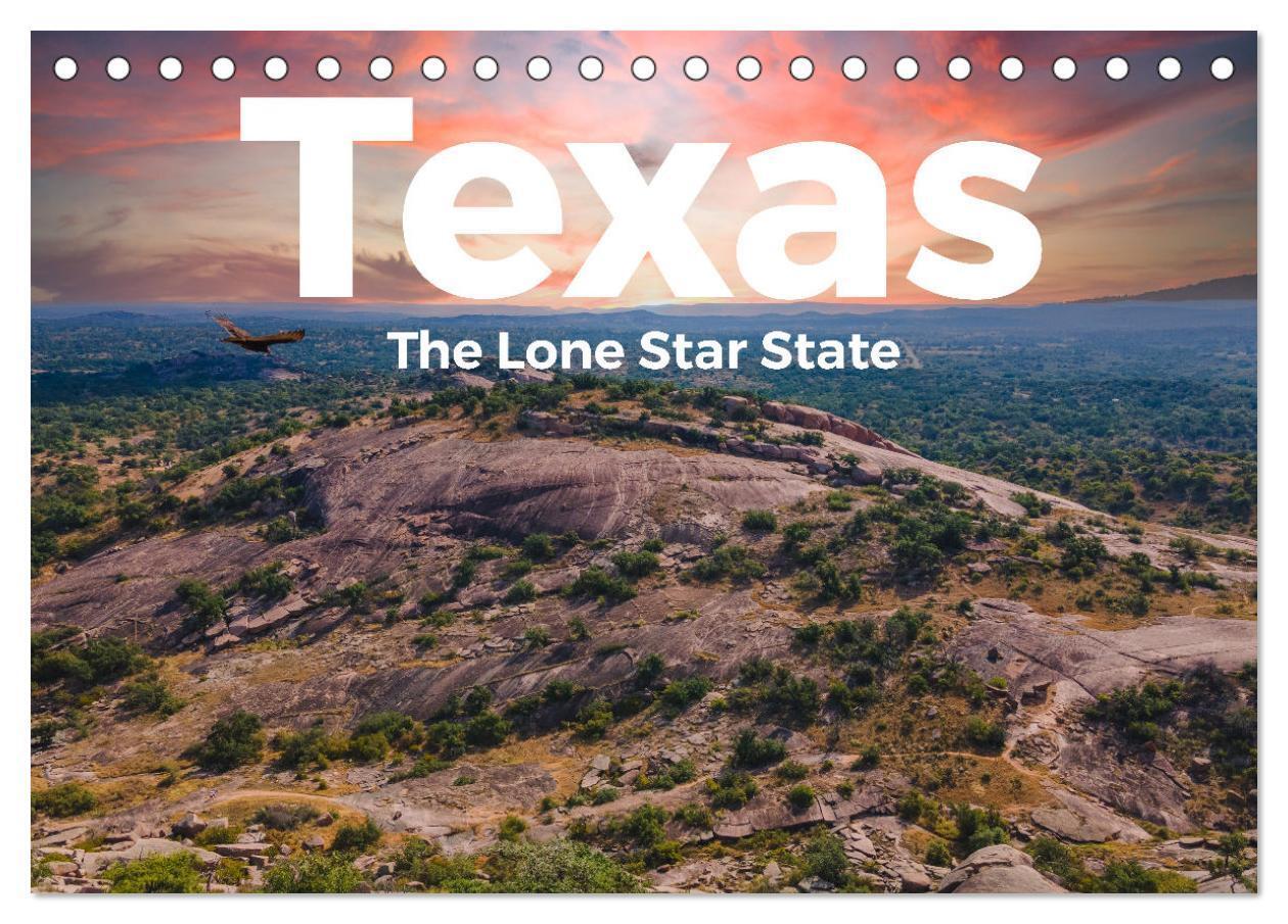 Cover: 9783457181881 | Texas - The Lone Star State (Tischkalender 2025 DIN A5 quer),...