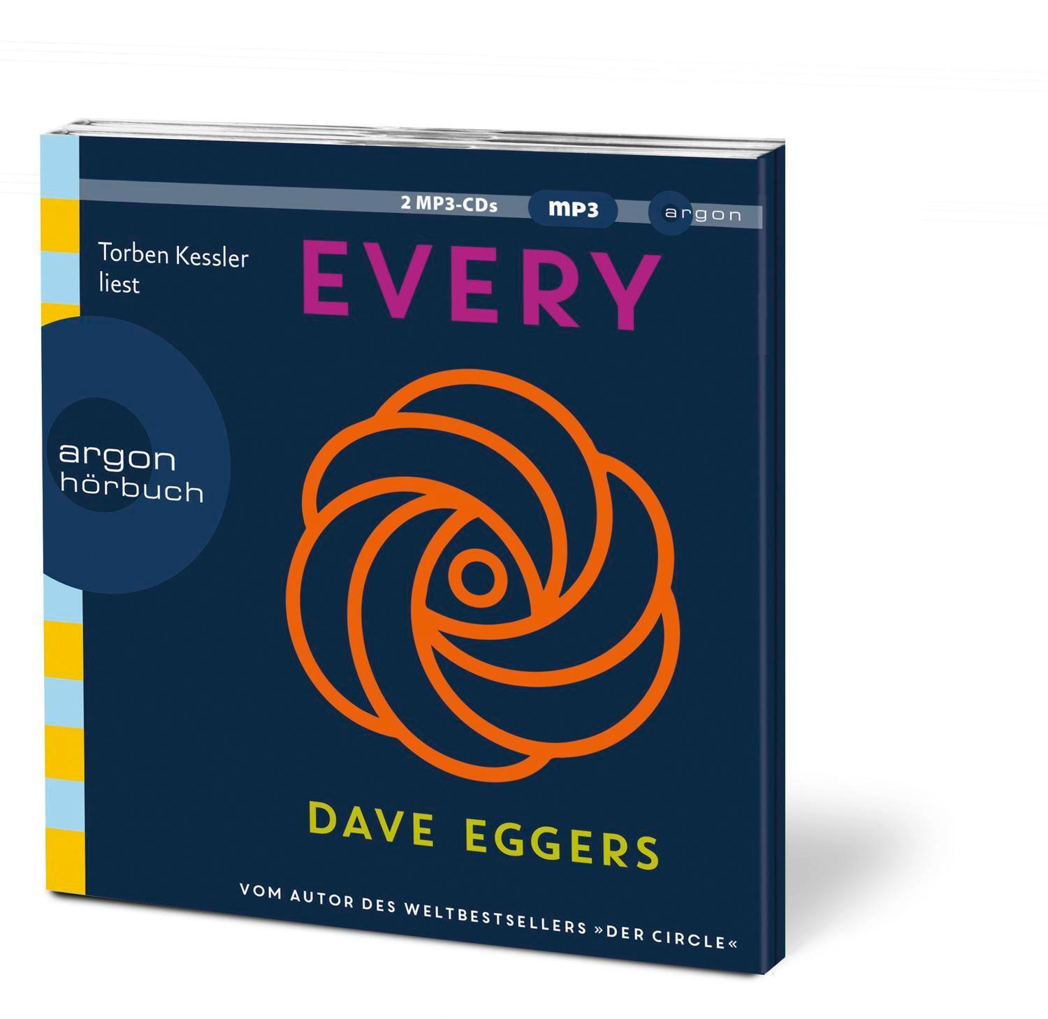 Bild: 9783839819234 | Every | Dave Eggers | MP3 | 2 | Deutsch | 2021 | Argon