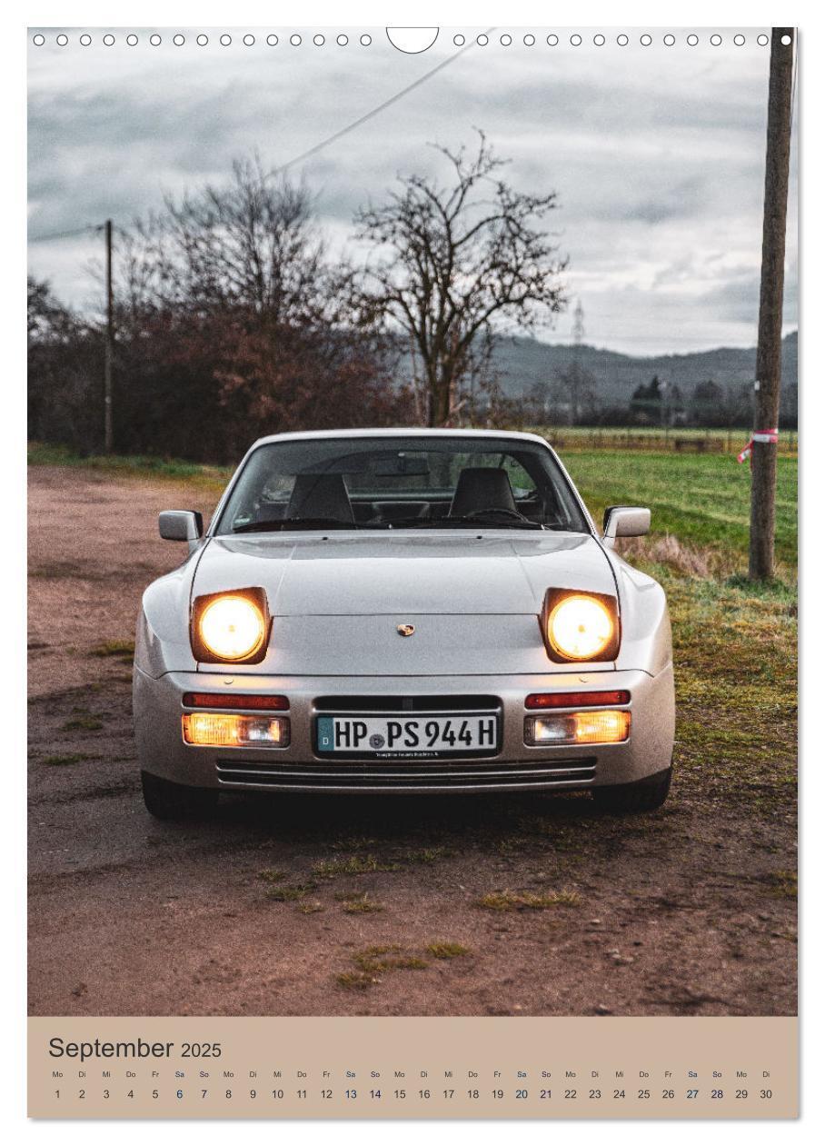 Bild: 9783435921966 | Porsche 944 - Fine Art (Wandkalender 2025 DIN A3 hoch), CALVENDO...