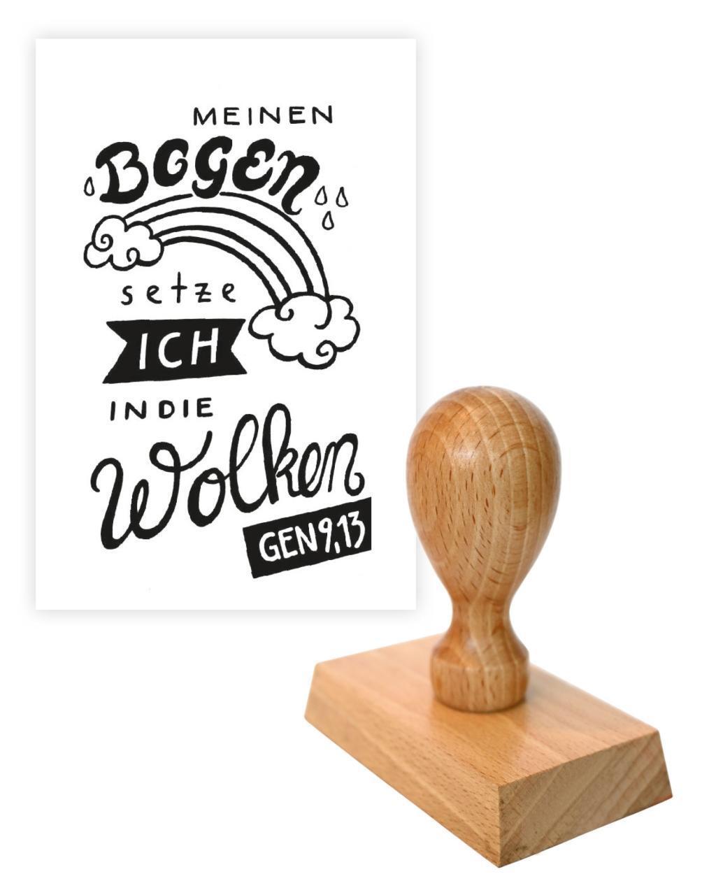 Cover: 4060504000155 | Stempel 'Meinen Bogen setze ich in die Wolken (Gen 9,13)' | Sonstiges