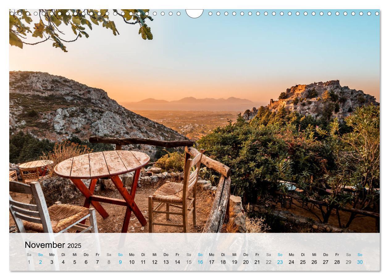 Bild: 9783435104765 | Kos - Insel des Hippokrates (Wandkalender 2025 DIN A3 quer),...