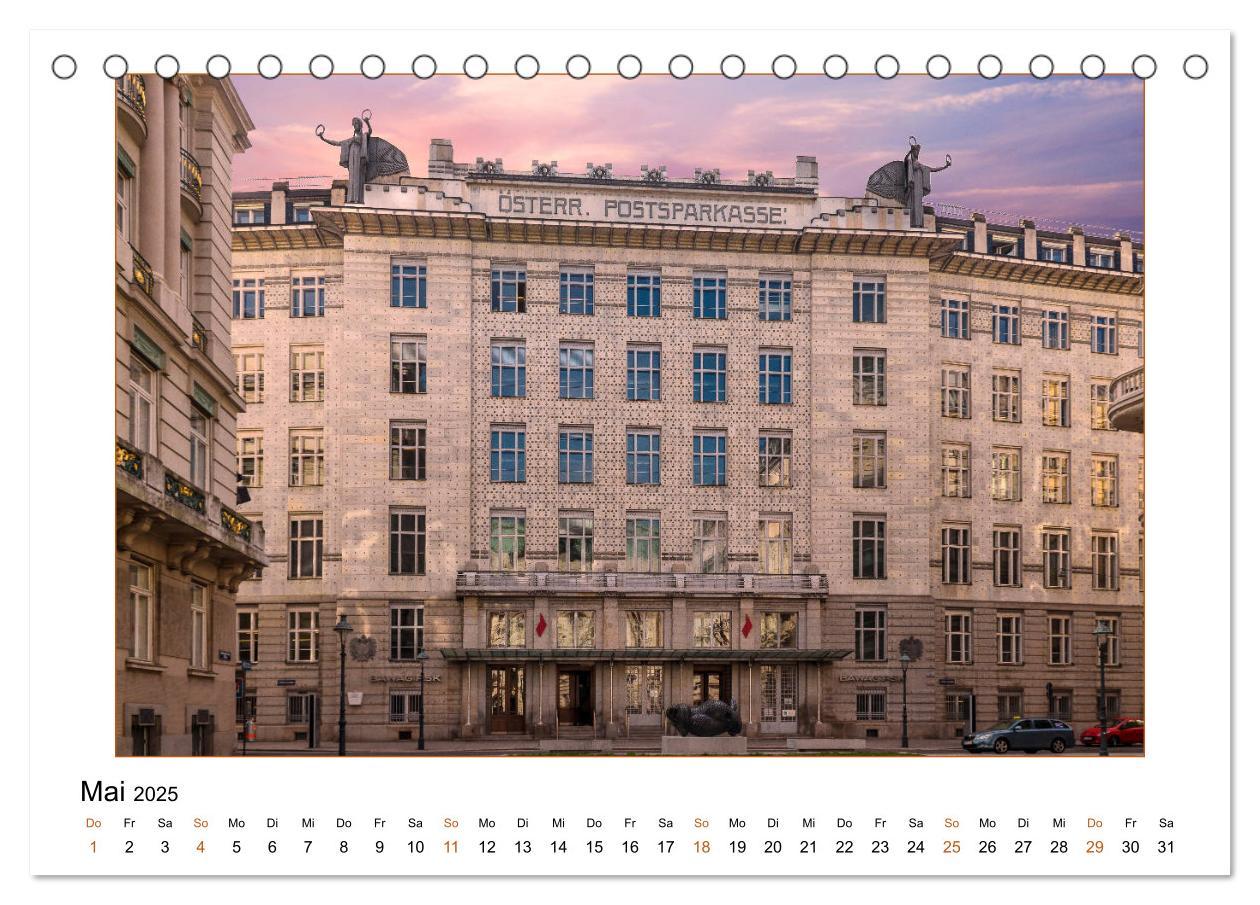 Bild: 9783435282302 | Otto Wagners Wien (Tischkalender 2025 DIN A5 quer), CALVENDO...