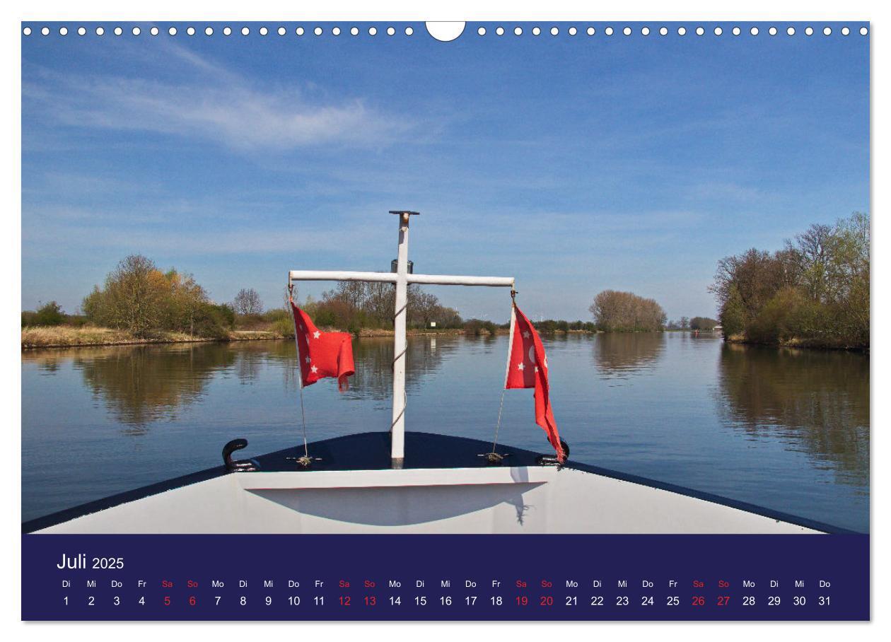 Bild: 9783457160206 | Weser-Impressionen (Wandkalender 2025 DIN A3 quer), CALVENDO...