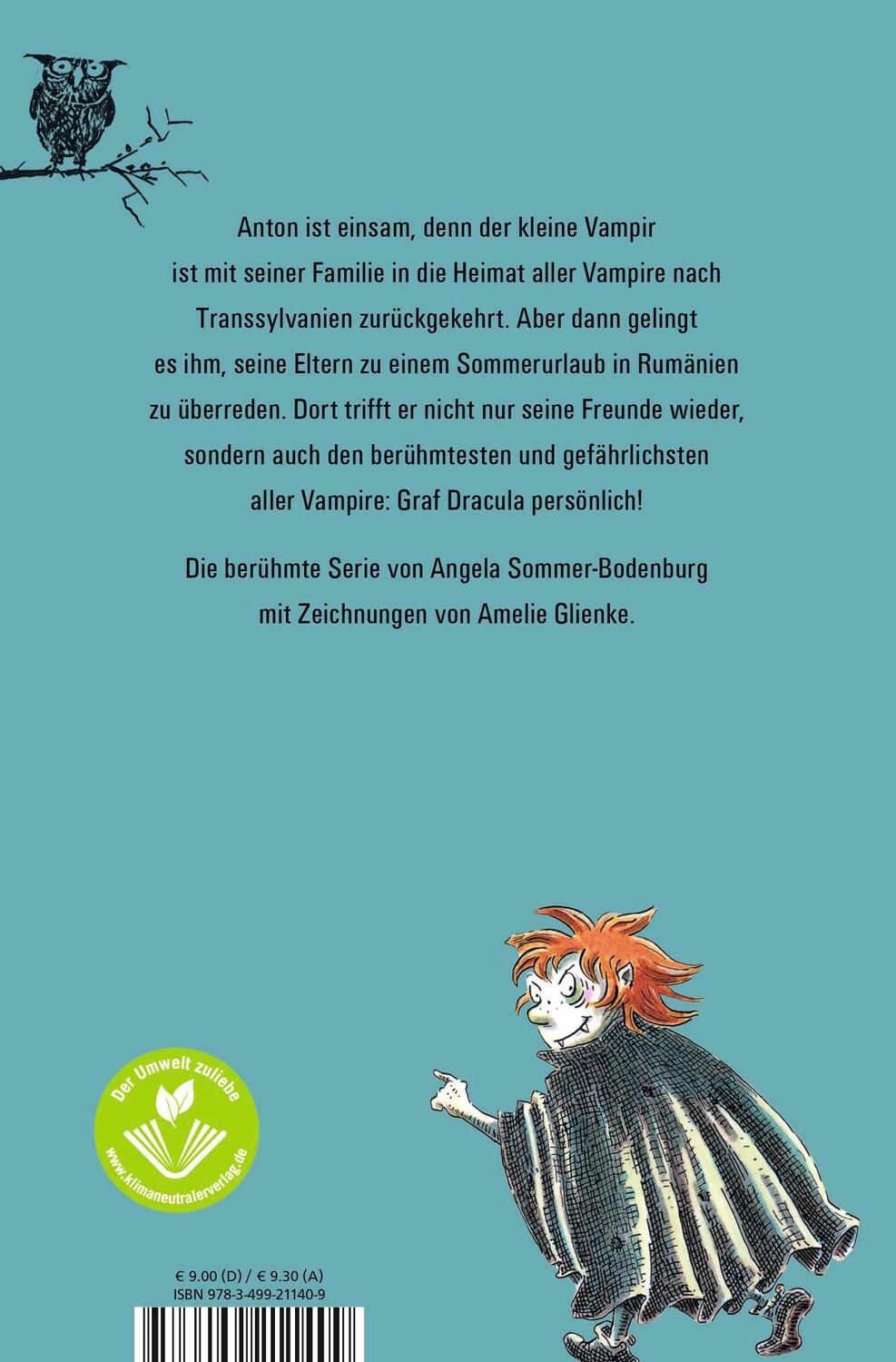 Rückseite: 9783733508265 | Der kleine Vampir und Graf Dracula | Angela Sommer-Bodenburg | Buch