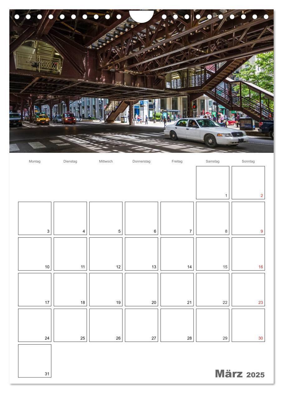 Bild: 9783457028001 | CHICAGO Terminplaner (Wandkalender 2025 DIN A4 hoch), CALVENDO...