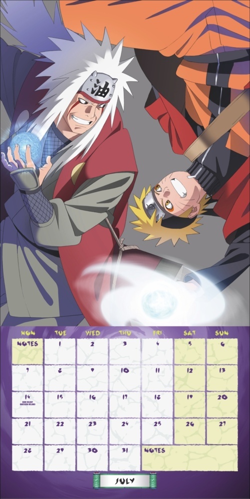 Bild: 9783840196812 | Naruto Broschurkalender 2025 | Kalender | 28 S. | Englisch | 2025