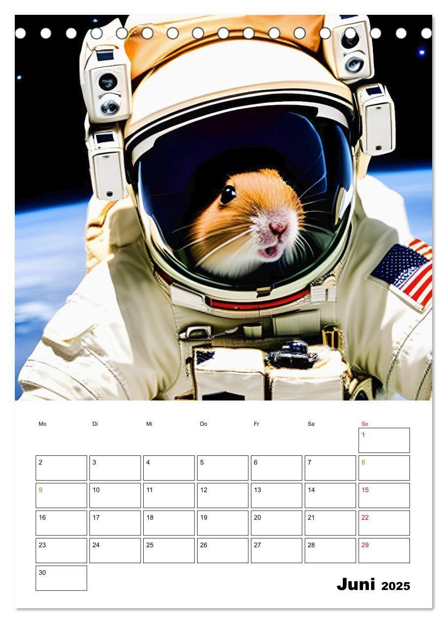 Bild: 9783435869992 | Space Hamster - Mit KI Hamster Astronauten im Weltall...