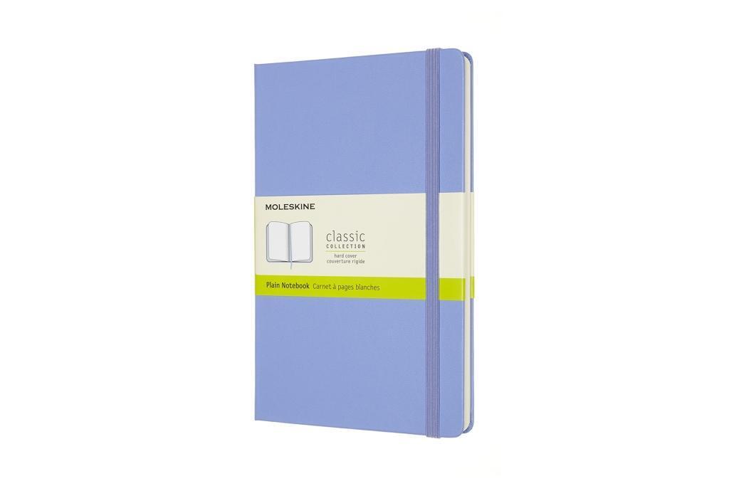 Cover: 8056420850826 | Moleskine Notizbuch Large/A5, Blanko, Fester Einband, Hortensien Blau