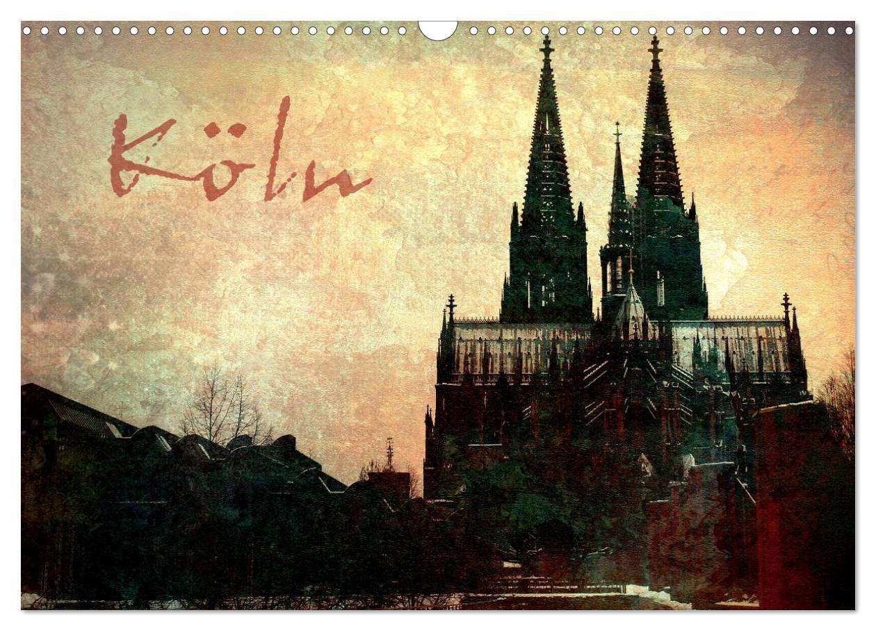 Cover: 9783435839841 | Köln (Wandkalender 2025 DIN A3 quer), CALVENDO Monatskalender | 2025