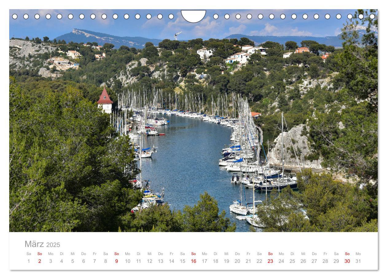 Bild: 9783383966415 | Cassis und die Calanques von Marseille (Wandkalender 2025 DIN A4...