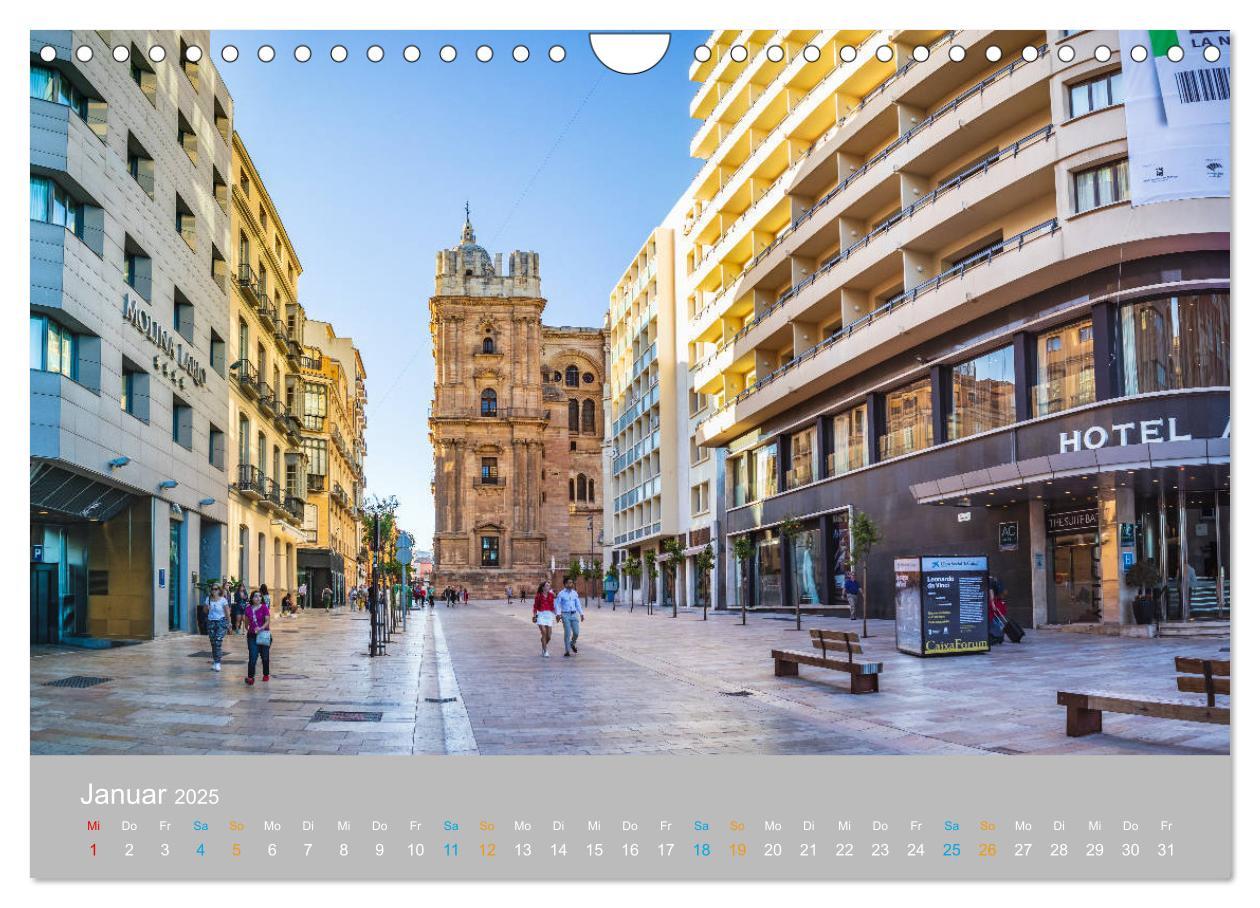 Bild: 9783435231492 | Malaga - andalusische Mittelmeerküste (Wandkalender 2025 DIN A4...