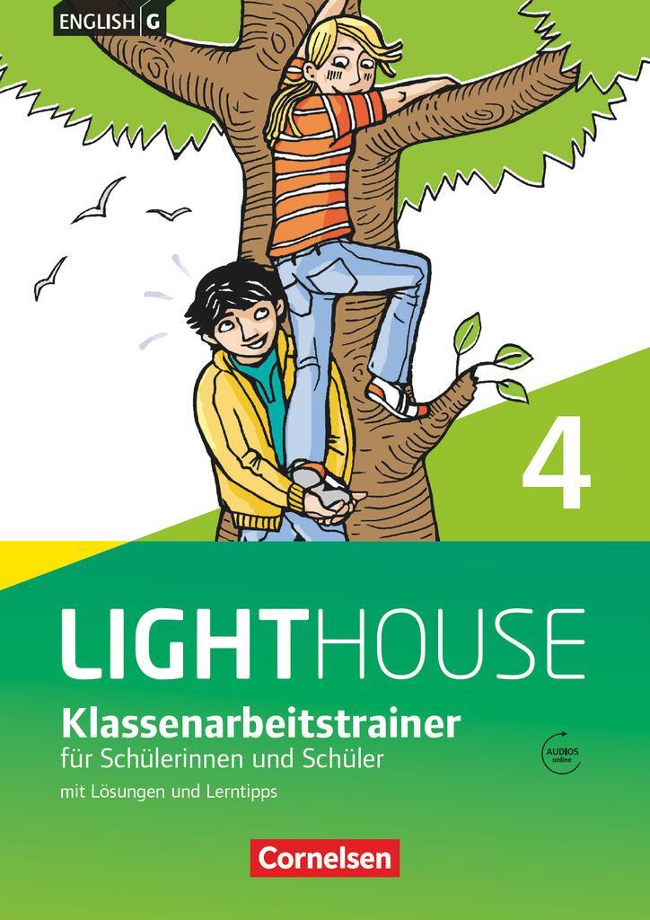 Cover: 9783060329632 | English G LIGHTHOUSE 04: 8. Schuljahr. Klassenarbeitstrainer mit...