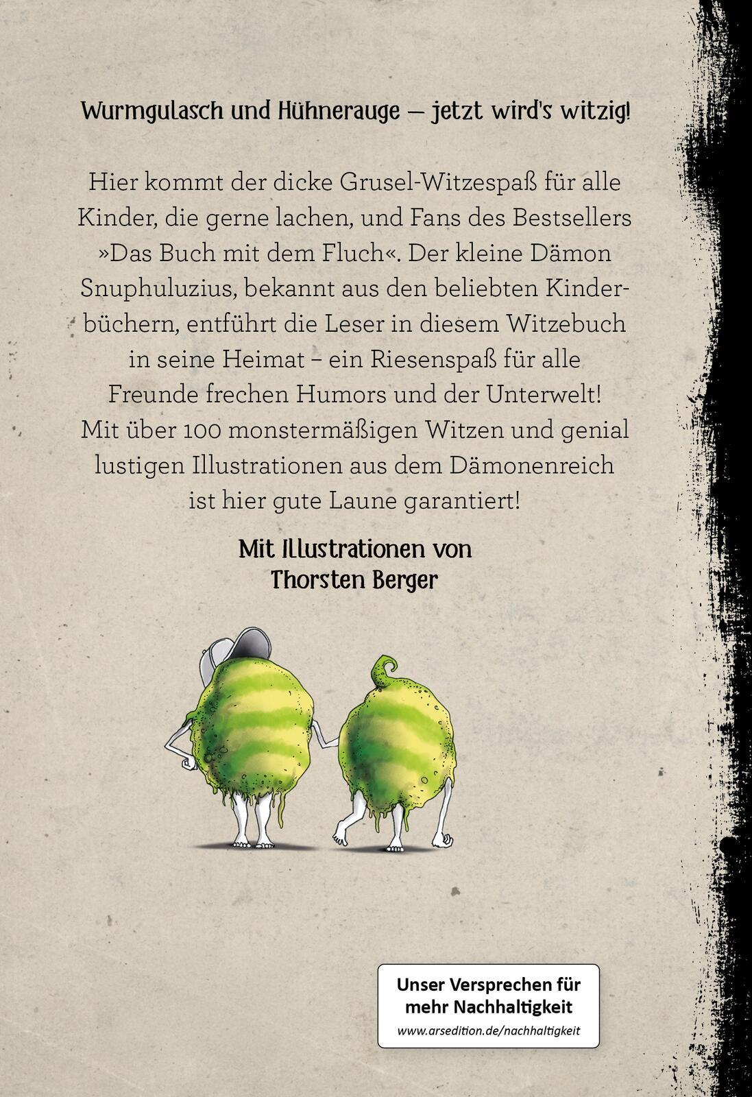 Rückseite: 9783845855714 | Verflucht witzig! | Die gruseligsten Witze zum Ablachen | Schumacher