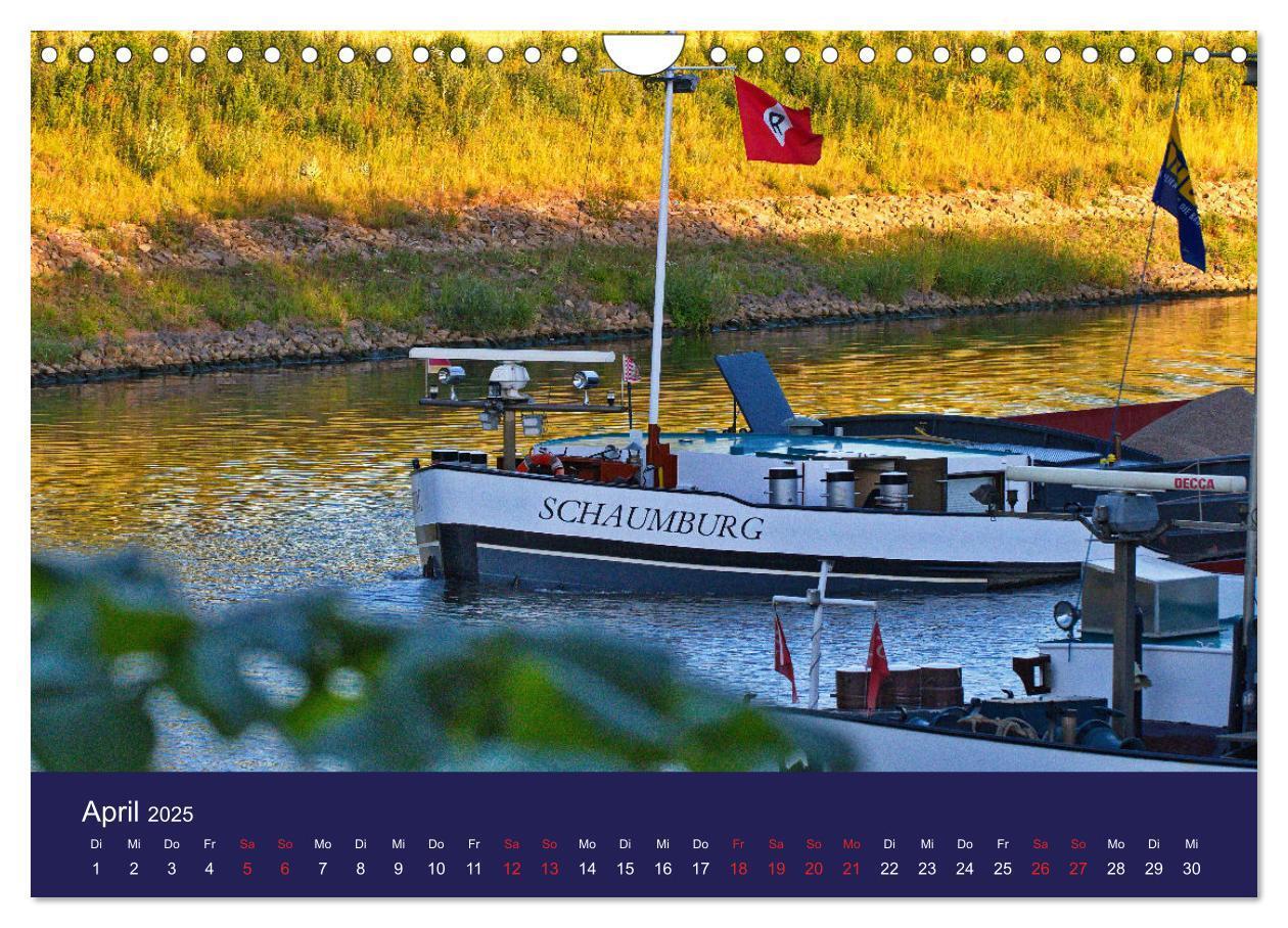 Bild: 9783457160503 | Binnenschiffe im Norden (Wandkalender 2025 DIN A4 quer), CALVENDO...