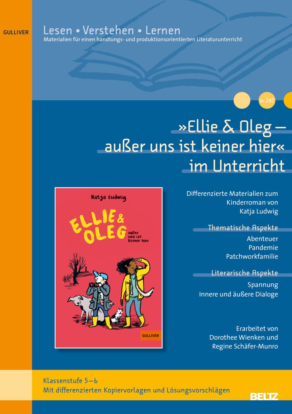 Cover: 9783407824431 | 'Ellie &amp; Oleg - außer uns ist keiner hier' im Unterricht | Wienken