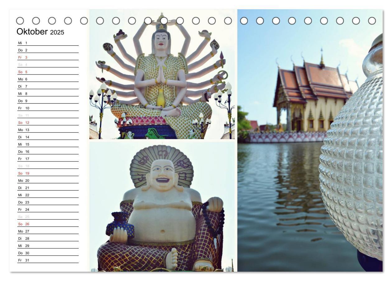 Bild: 9783435669042 | Das bunte Leben in Thailand (Tischkalender 2025 DIN A5 quer),...