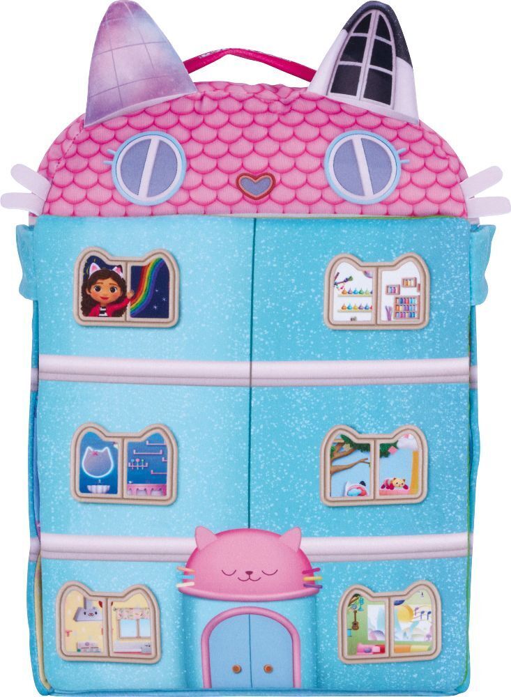 Cover: 4001504428044 | Gabby's Dollhouse, Puppenhaus mit 3 Figuren und Lift, 41 cm | Stück