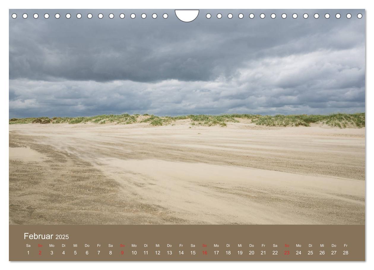 Bild: 9783435225736 | Römö - Wasser, Wind und endloser Strand (Wandkalender 2025 DIN A4...