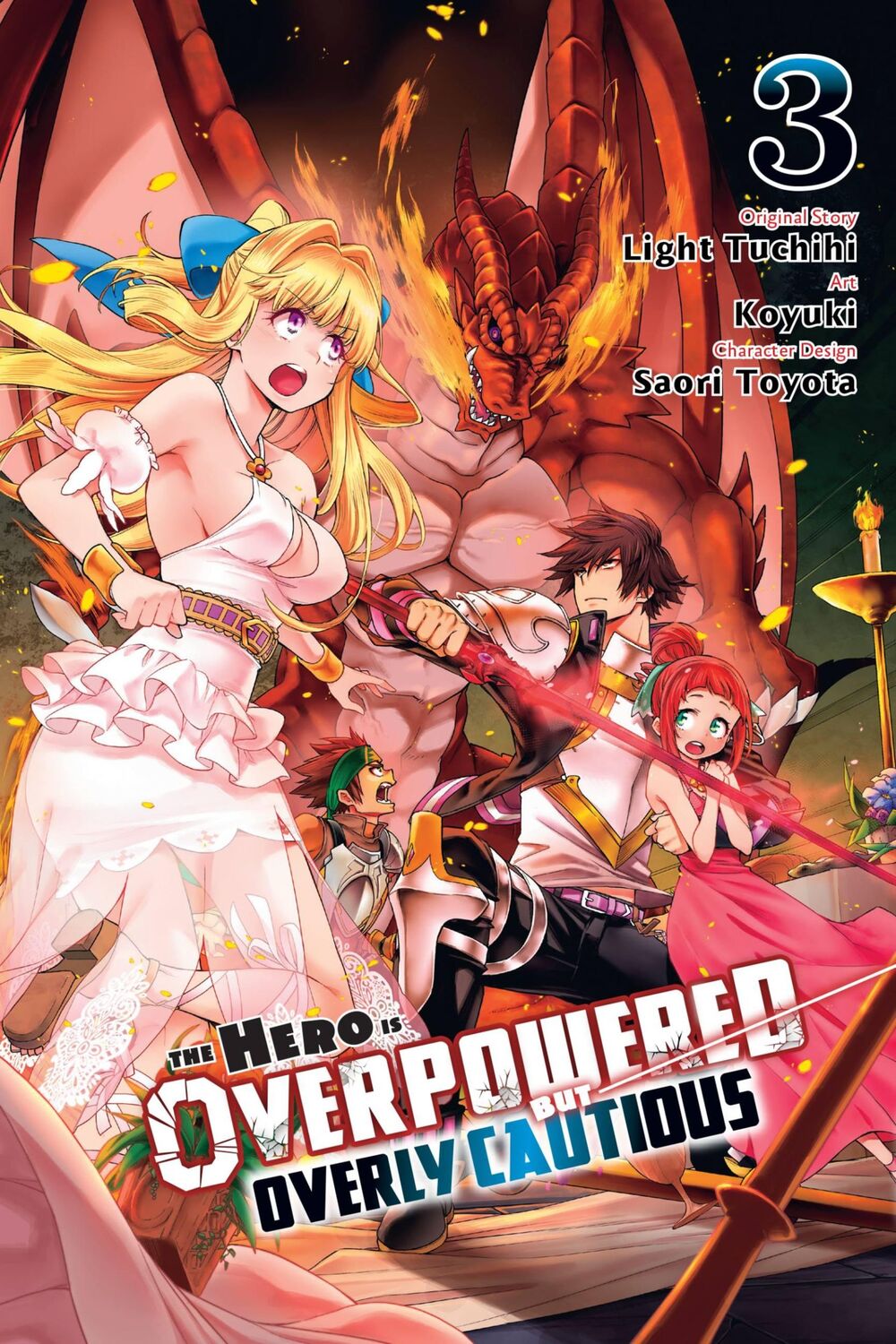 Cover: 9781975325572 | The Hero Is Overpowered But Overly Cautious, Vol. 3 (Manga) | Tuchihi