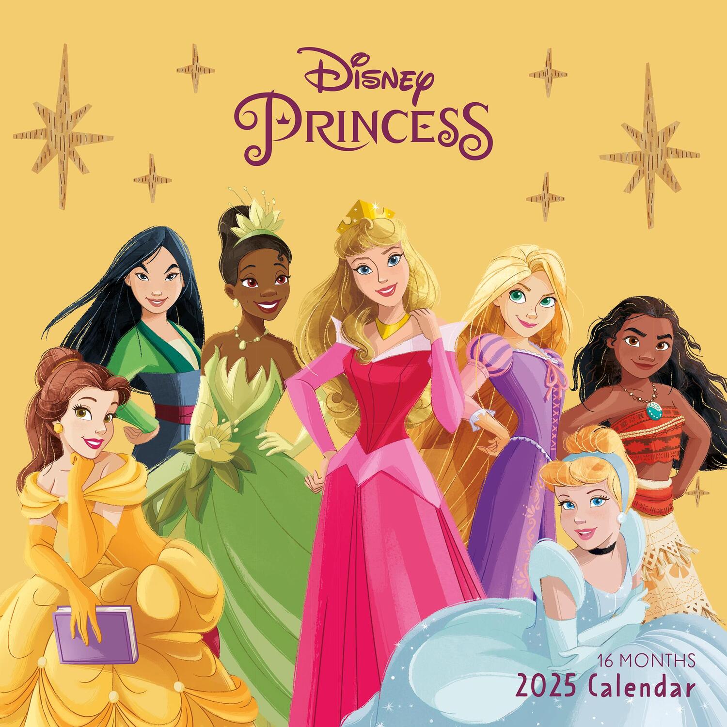 Cover: 9781804231746 | Disney Princess 2025 30X30 Broschürenkalender | Kalender | 28 S.