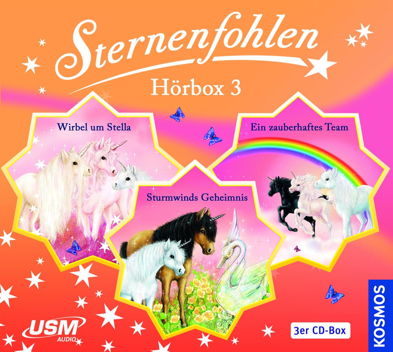 Cover: 9783803231925 | Die große Sternenfohlen Hörbox Folgen 7-9 (3 Audio CDs) | Chapman | CD