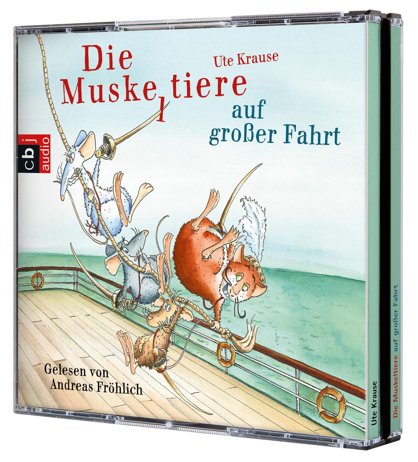 Bild: 9783837131826 | Die Muskeltiere 02 auf großer Fahrt | Ute Krause | Audio-CD | Deutsch