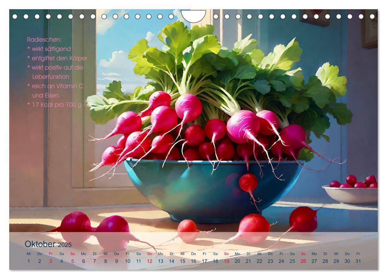 Bild: 9783383788222 | Low Carb Obst und Gemüse (Wandkalender 2025 DIN A4 quer), CALVENDO...