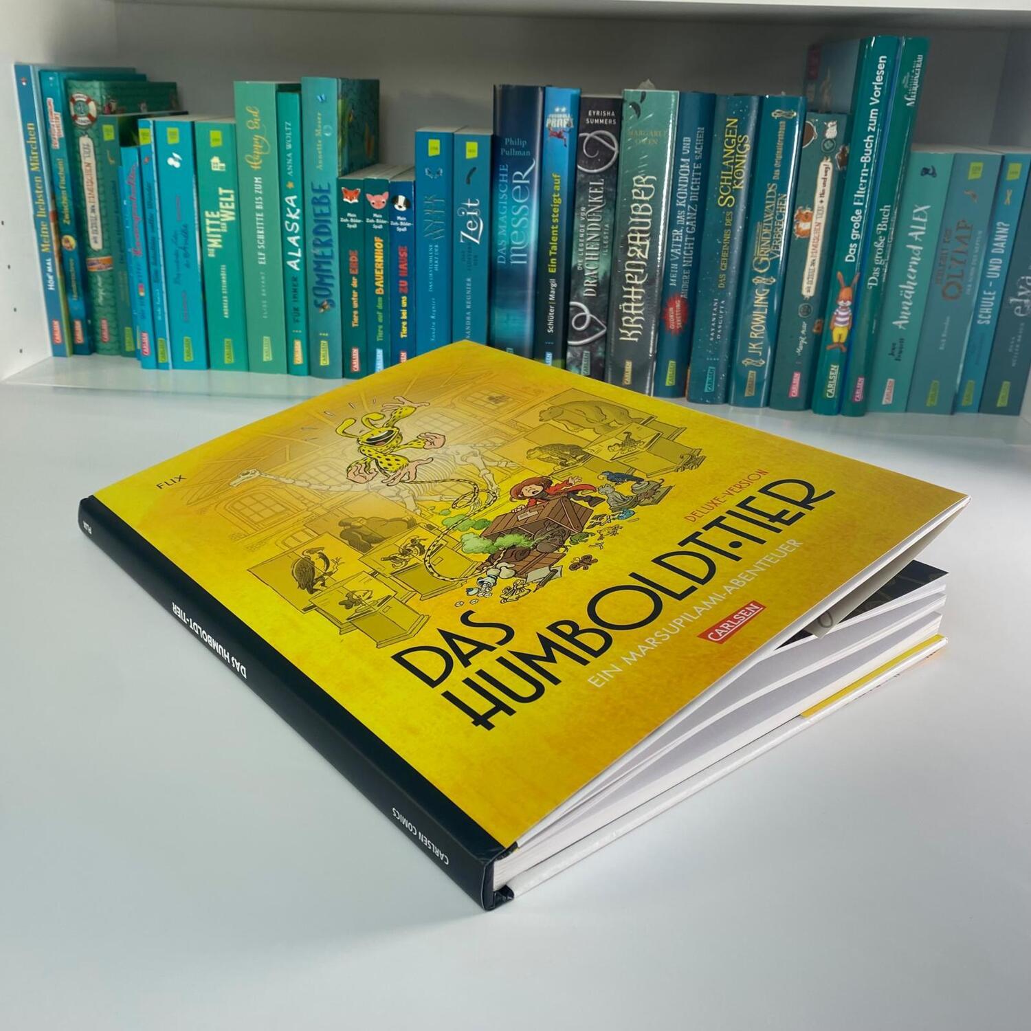 Bild: 9783551783509 | Das Humboldt-Tier - Ein Marsupilami-Abenteuer - Deluxe | Flix | Buch