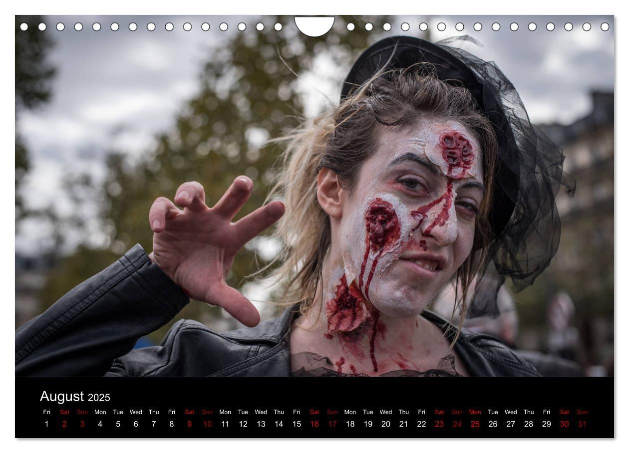 Bild: 9781325945467 | The walking dead (Wall Calendar 2025 DIN A4 landscape), CALVENDO 12...