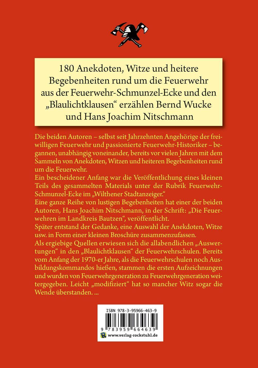 Bild: 9783959664639 | Lustige Feuerwehrgeschichten | Bernd Wucke (u. a.) | Taschenbuch