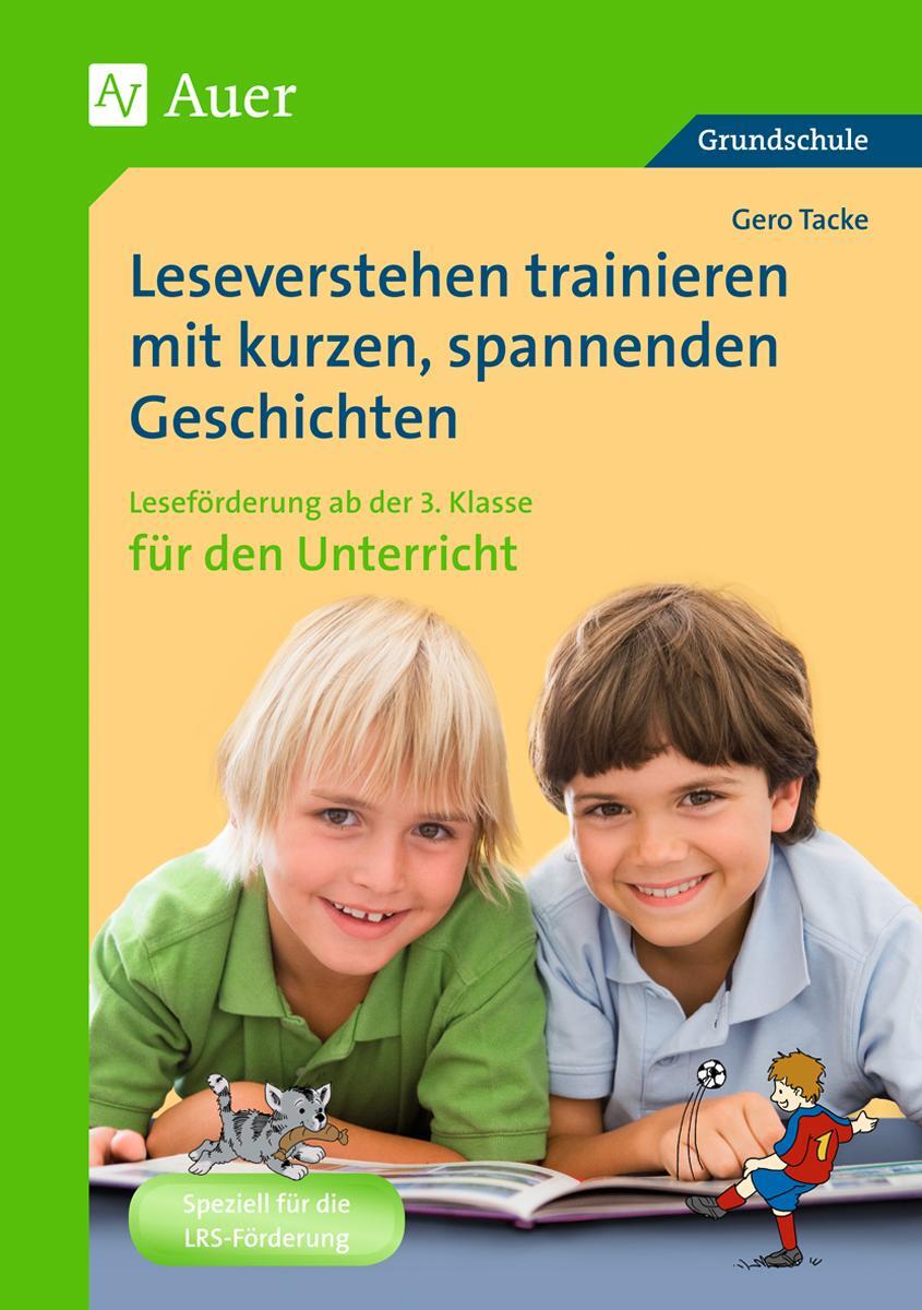 Cover: 9783403063315 | Leseverstehen trainieren mit kurzen, spannenden Geschichten. Ab 3....