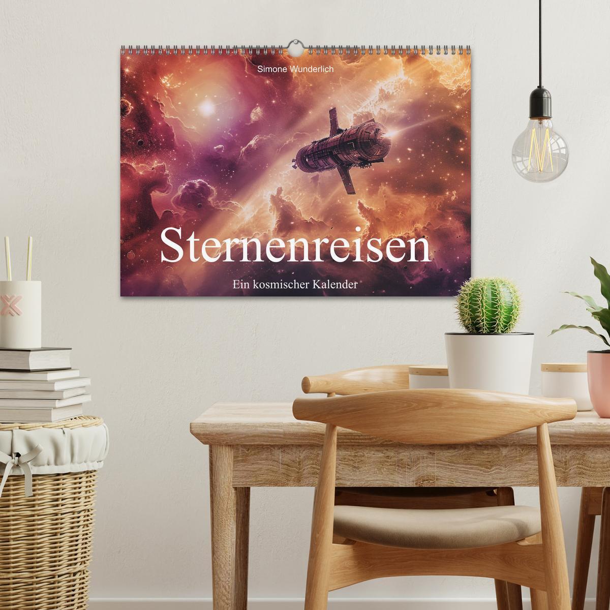 Bild: 9783383821042 | Sternenreisen - Ein kosmischer Kalender (Wandkalender 2025 DIN A3...