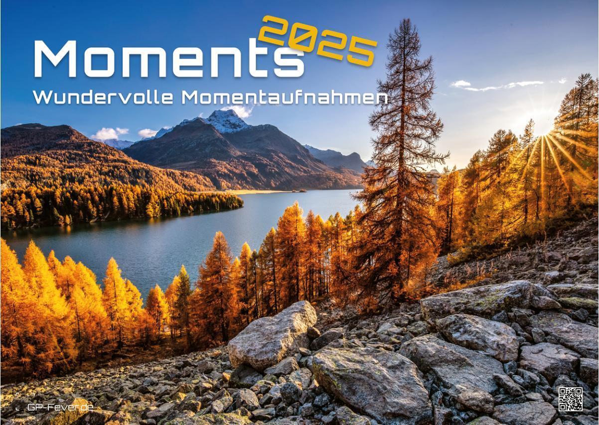 Cover: 9783986734169 | Moments - wundervolle Momentaufnahmen - 2025 - Kalender DIN A3 | 15 S.