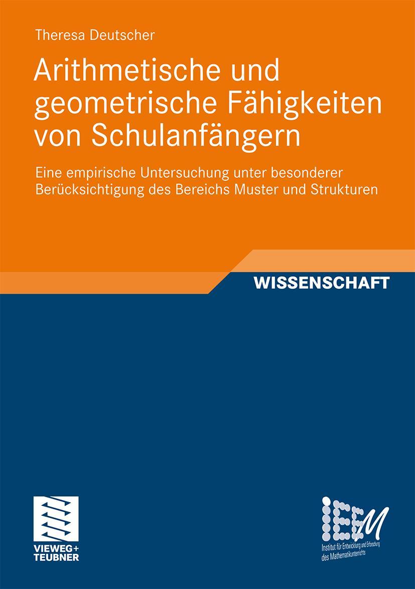 Cover: 9783834817235 | Arithmetische und geometrische Fähigkeiten von Schulanfängern | Buch