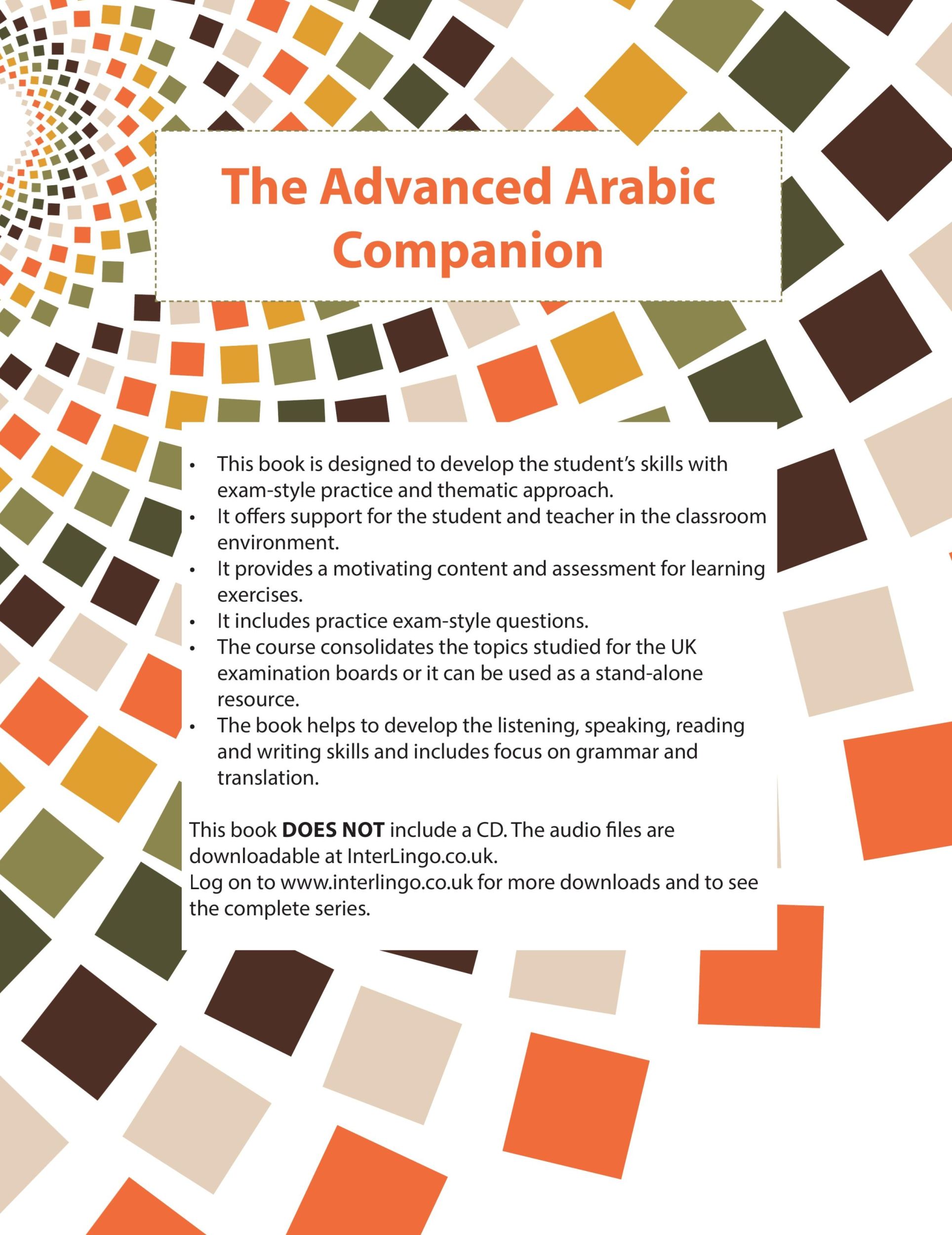 Cover: 9781916122918 | The Advanced Arabic Companion | Chawki Nacef | Taschenbuch | Paperback