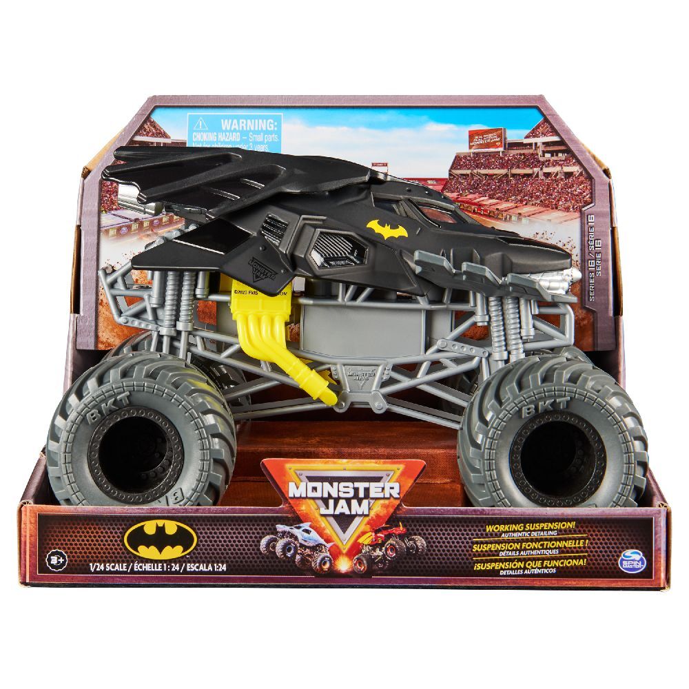 Cover: 778988344958 | MNJ Monster Jam Die Cast 1:24 Batmobile | In Kartonage | 34495 | 2023