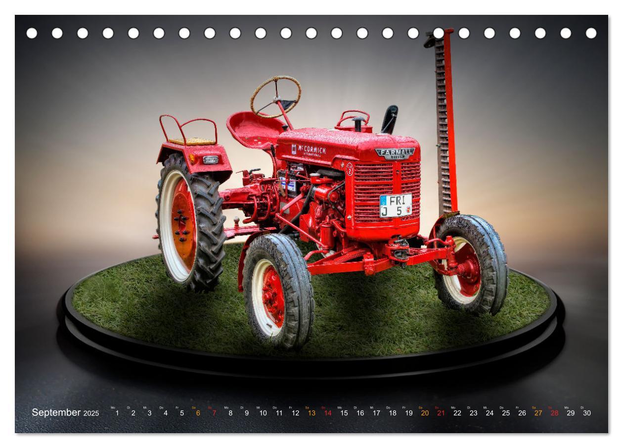 Bild: 9783435094806 | Traktor - Giganten (Tischkalender 2025 DIN A5 quer), CALVENDO...