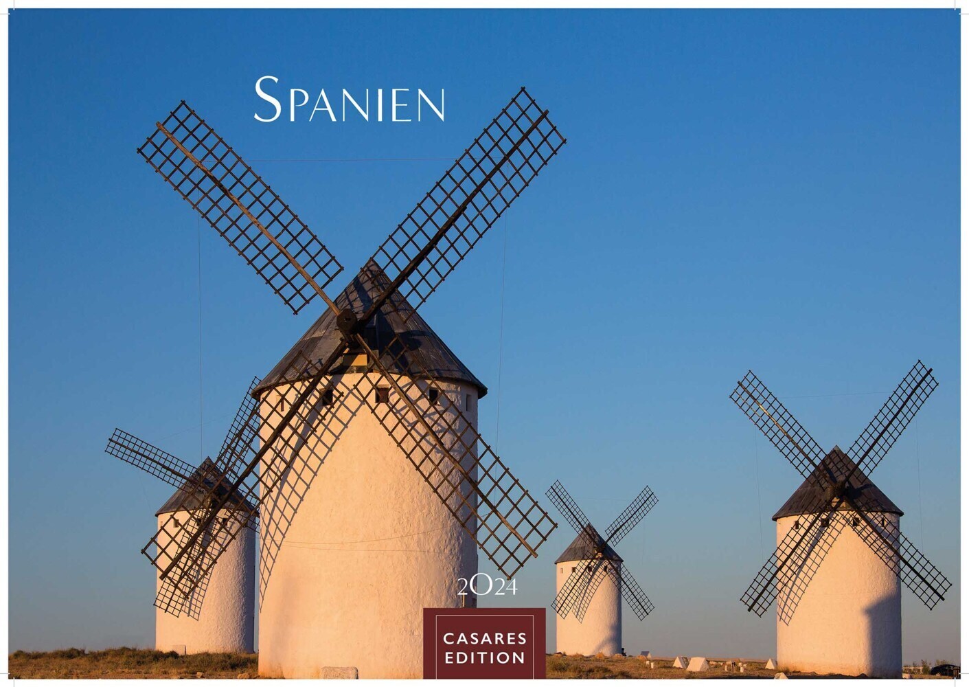 Cover: 9789918611881 | Spanien 2024 S 24x35cm | Kalender | 14 S. | Deutsch | 2024