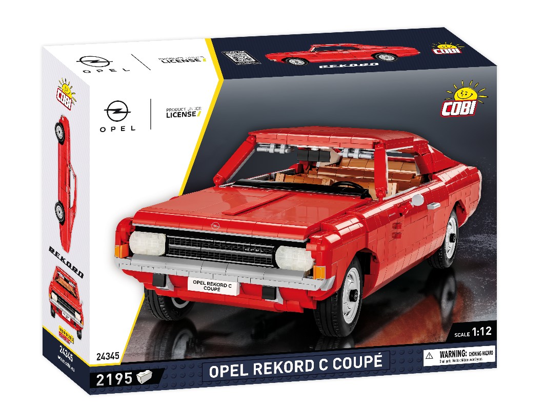 Cover: 5902251243456 | COBI 24345 - Opel Record C Coupe | Kompatibel zu anderen Bausteinen