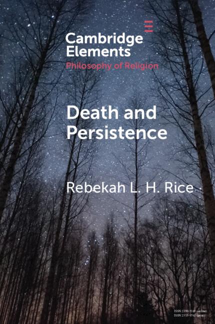 Cover: 9781108723428 | Death and Persistence | Rebekah L. H. Rice | Taschenbuch | Englisch