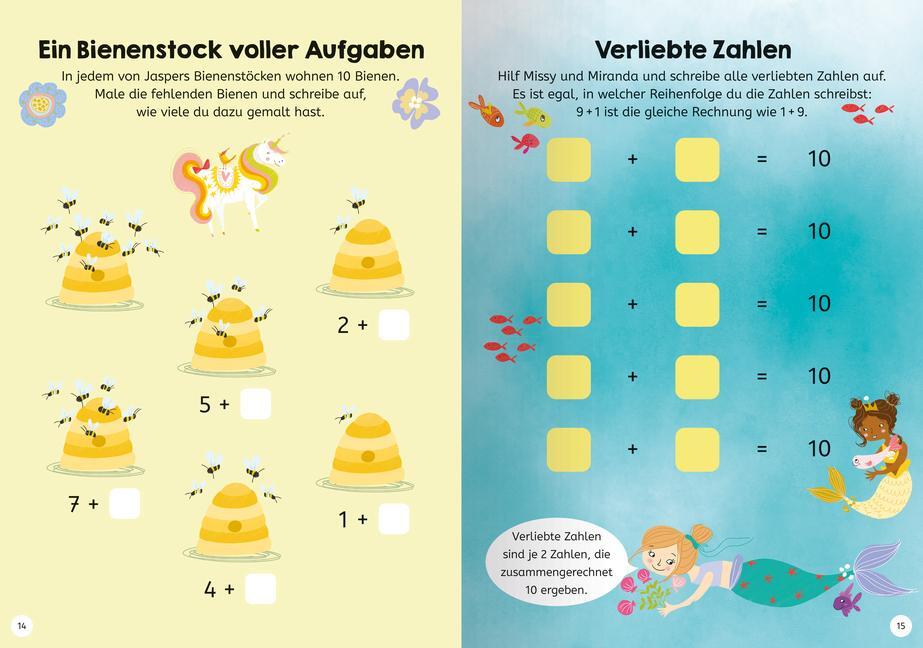 Bild: 9783473489459 | Ravensburger Einhorn Akademie Erstes Rechnen - Rätselbuch ab 6...