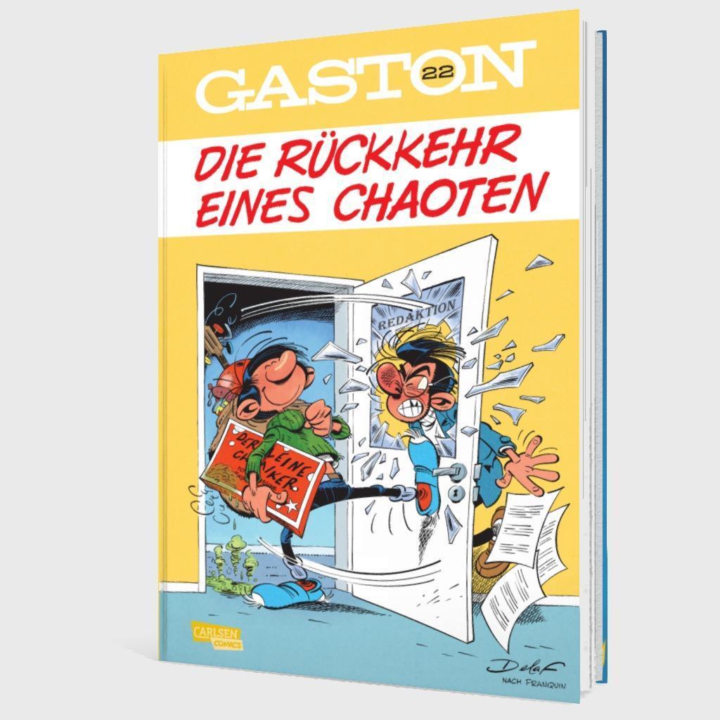 Bild: 9783551640017 | Gaston Neuedition 22: Die Rückkehr eines Chaoten | Delaf | Buch | 2024